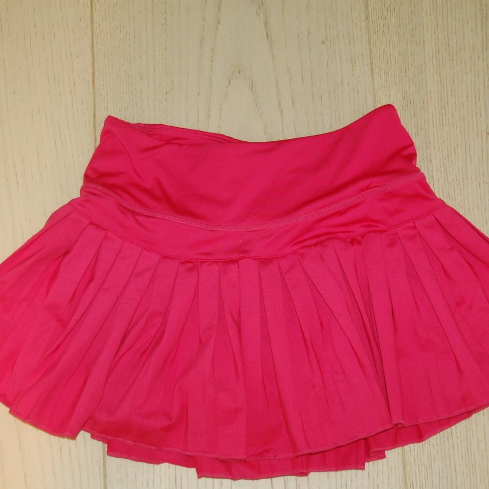Hot Pink Pleated Tennis Skirt size XS